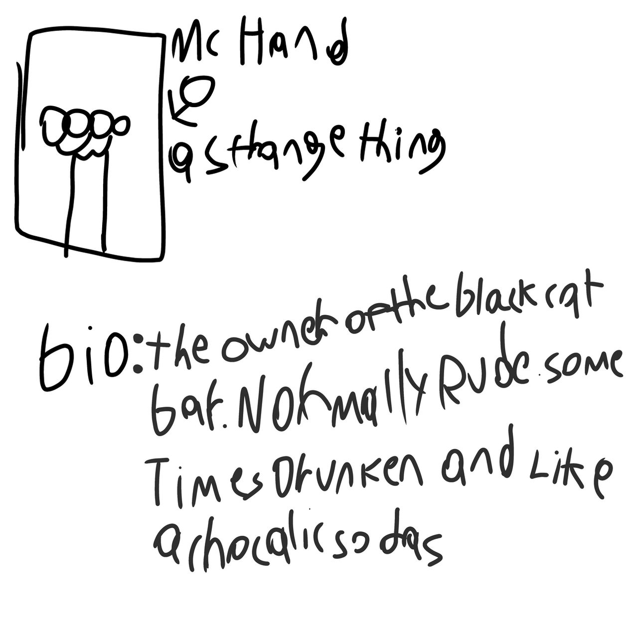First Mc Hand Mc hand bio by N73746 on DeviantArt