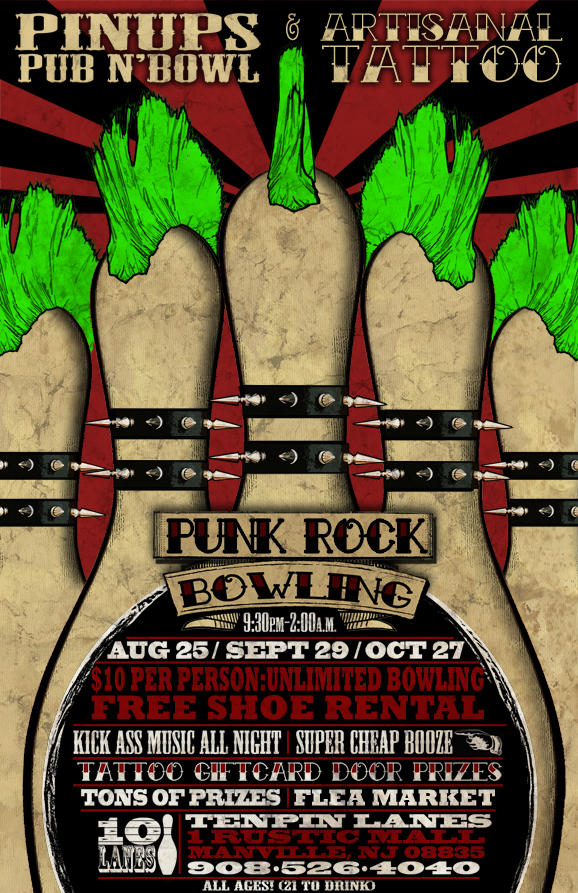 punk rock bowling flyer 2 by bmansnuggles on DeviantArt