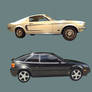 VW CORRADO and MUSTANG