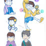 Osomatsu-san Doodles