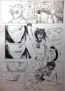 TosJun Return - One page teaser manga