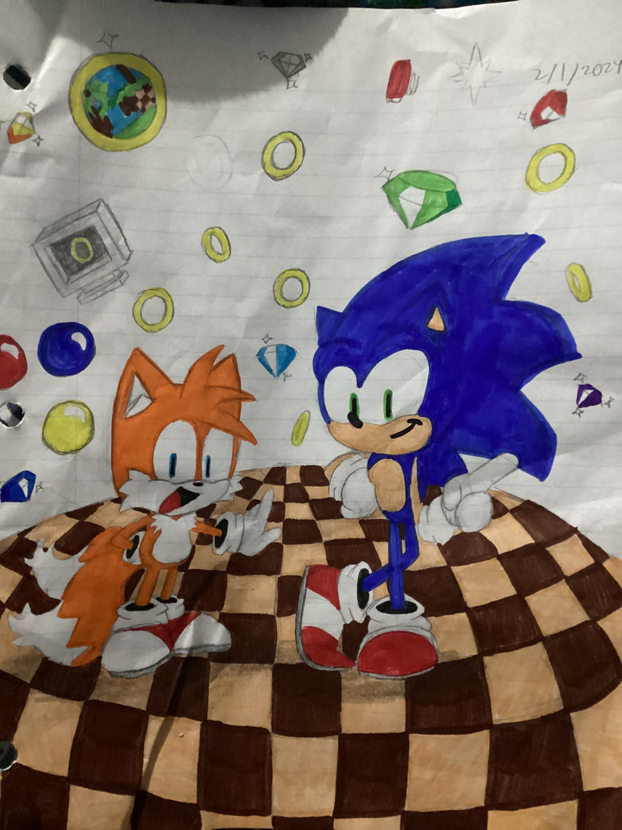 Sonic and Tails by BuyingAtom8323 on DeviantArt