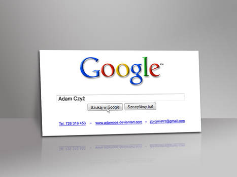 Google Business Card