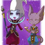 Lord Beerus And Whis Chibis :D
