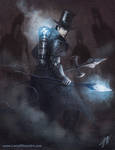 Steampunk Vampire Hunter by LarryWilson