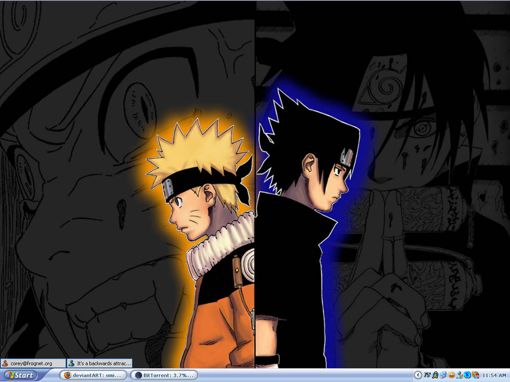 SasuNaru Wallpaper by omisgirl on DeviantArt
