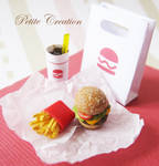 12th scale burger+fries 1 by PetiteCreation
