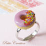 purple donut ring