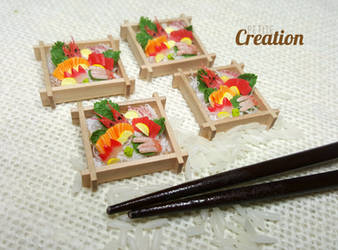 Miniature Sashimi Sets