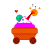 ice cream wagon