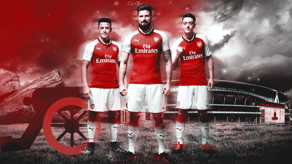 Arsenal 20172018 Season Wallpaper By Reddevilsgraphic On Deviantart