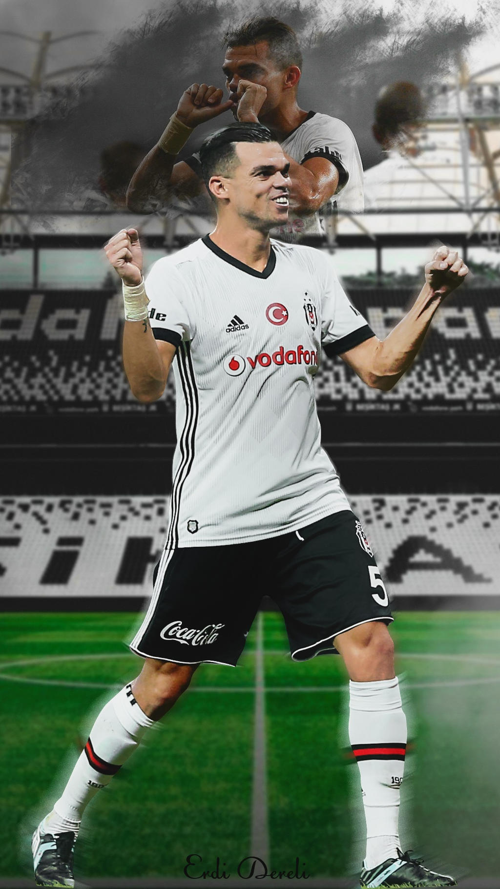 pepe besiktas phone wallpaper by