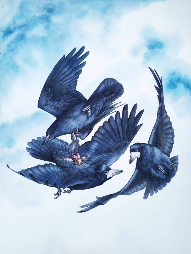 Escape with rook friends by NosuriHan on DeviantArt