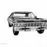 Supernatural Chevy Impala '67