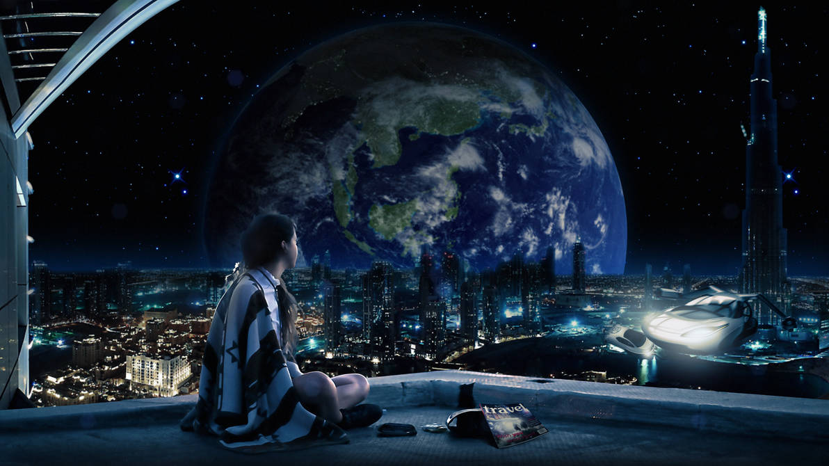 Longing for Earth by simdragon90