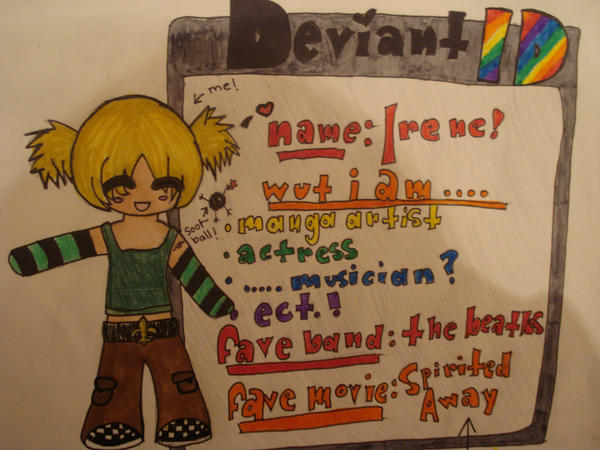 My Deviant ID by Ms-sgt-pepper on DeviantArt