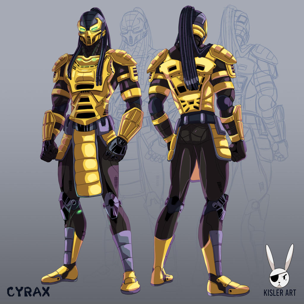 Day 04 - Cyrax by KislerArtStock on DeviantArt