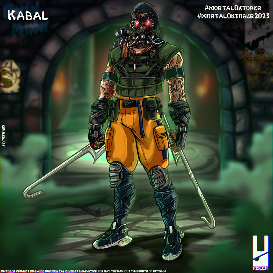 Ppr Kabal Kabal (Day 08) by KislerArtStock on DeviantArt