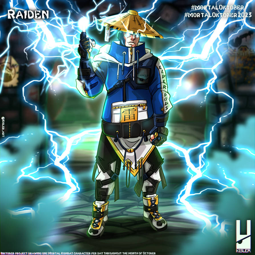 Live Like Raiden Raiden (Day 25) by KislerArtStock on DeviantArt