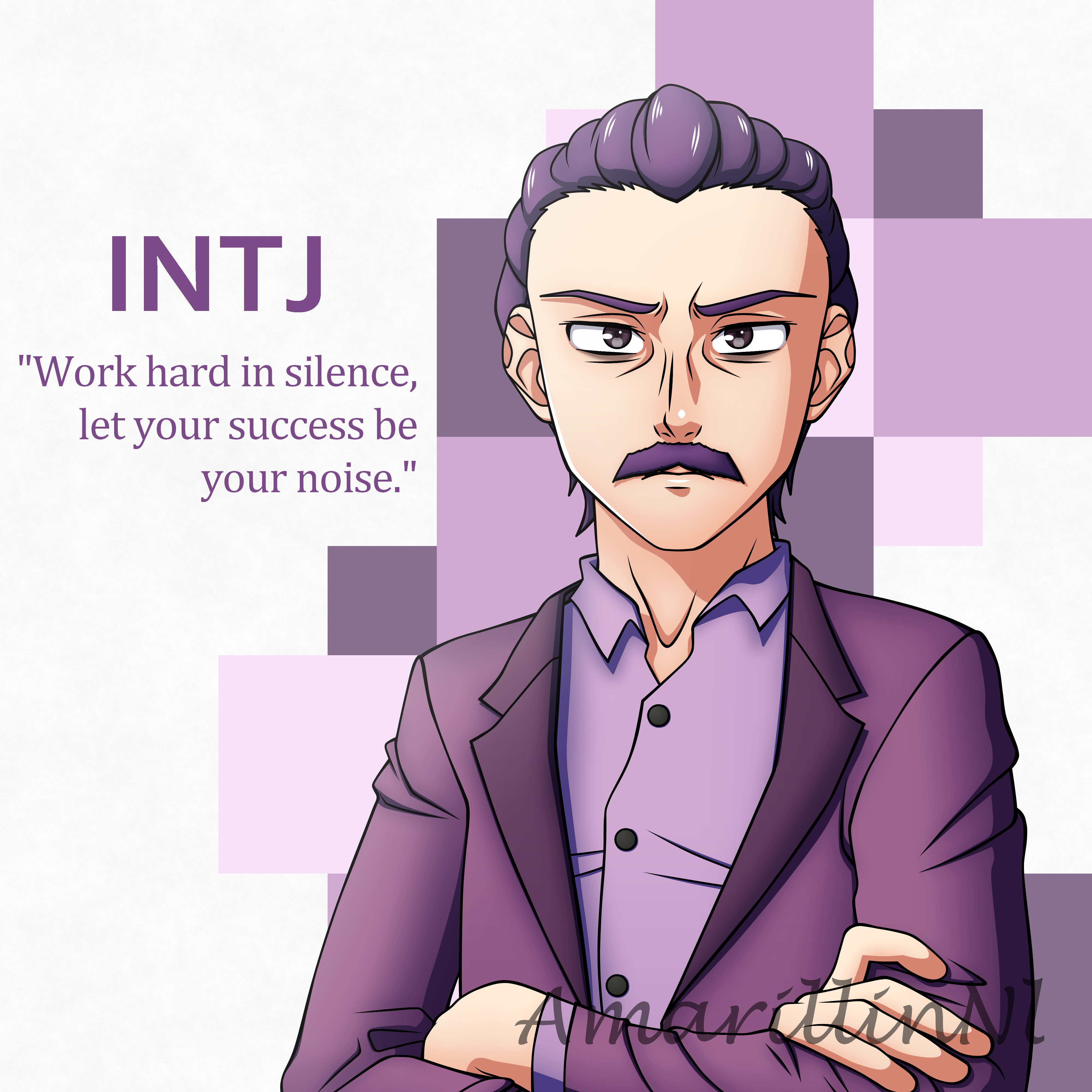 INTJ by AmarillinNl on DeviantArt