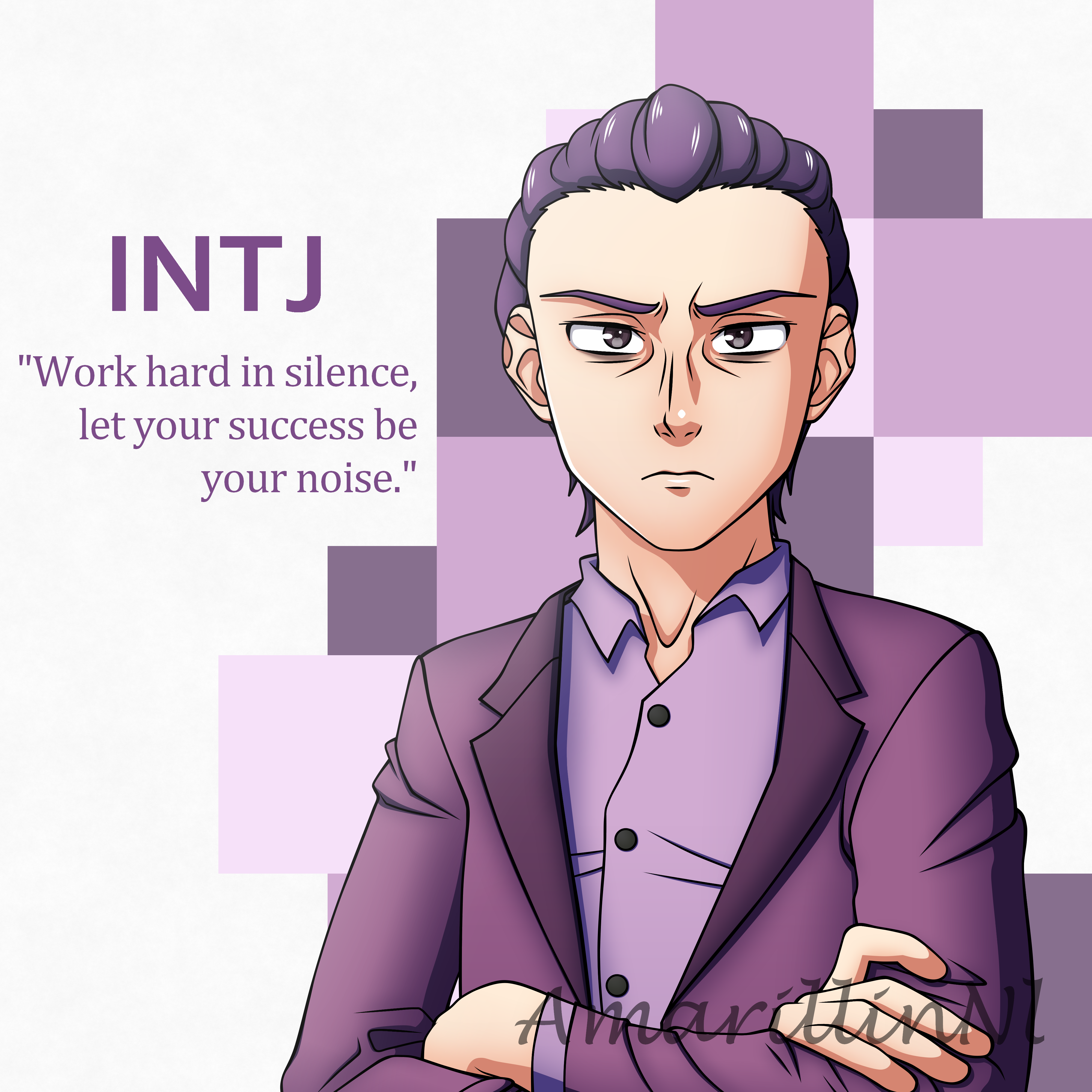 INTJ by AmarillinNl on DeviantArt