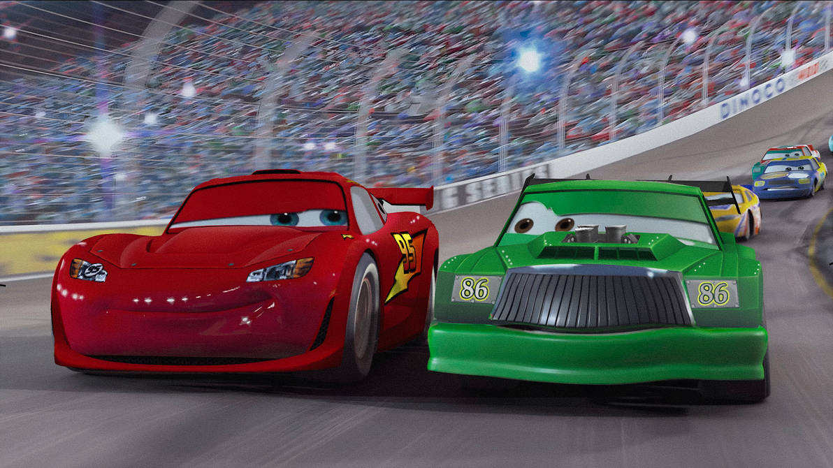 Modified McQueen and Chick Hicks Cars Race O Rama by LukeMcQueen02Art ...