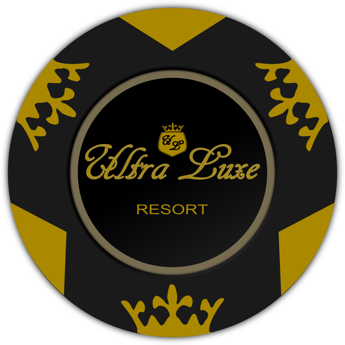 Fallout New Vegas Ultra Luxe Resort poker Chip