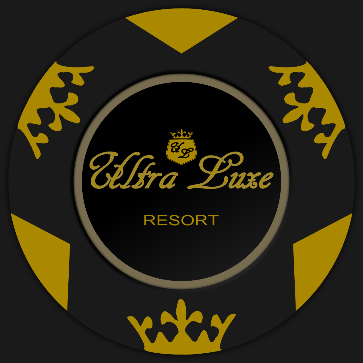 Fallout New Vegas Ultra Luxe Resort poker Chip