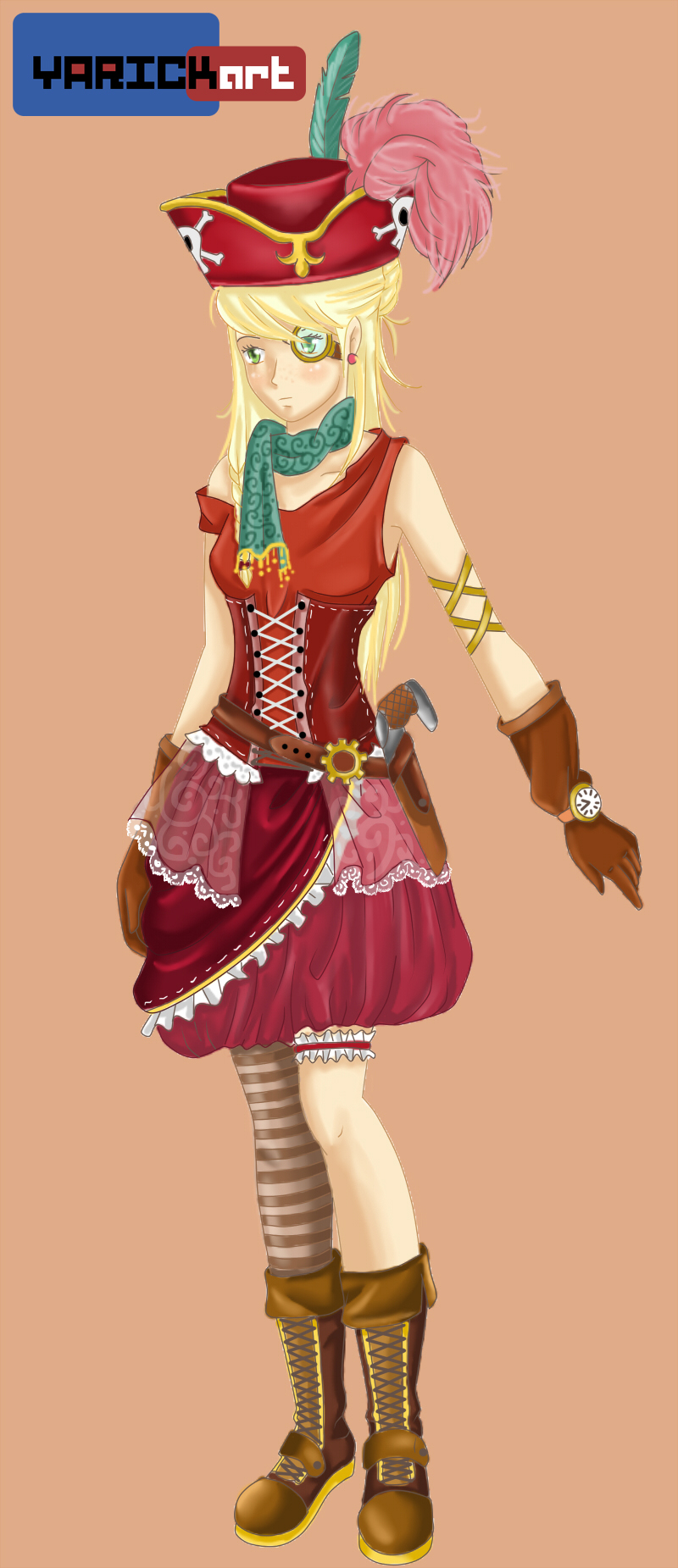 Adalia pirate costume