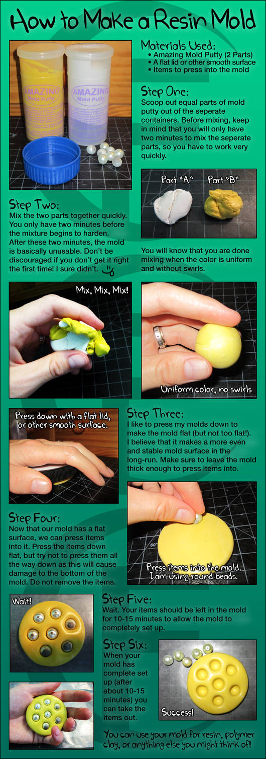 How To: Make Molds for Small Resin Parts. 
