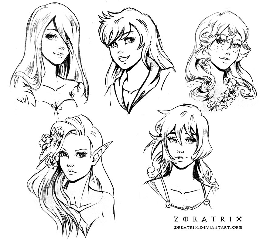 C: Sketch Headshots