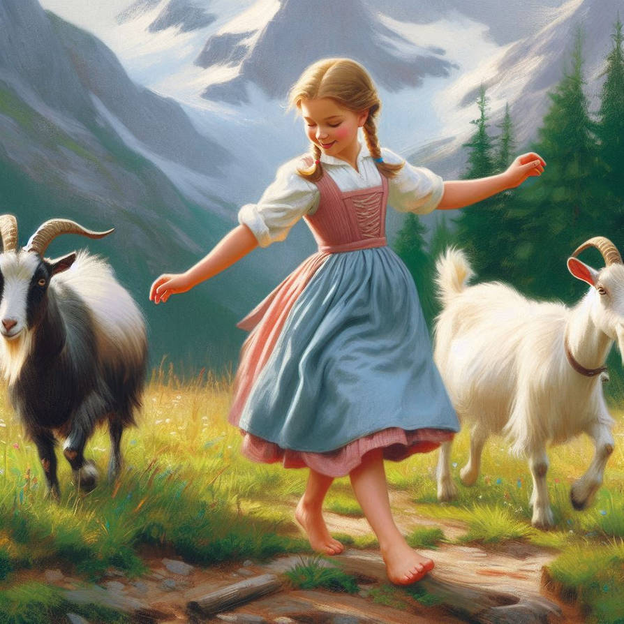 Heidi of the Mountains by Yet-Two-More-Idiot on DeviantArt