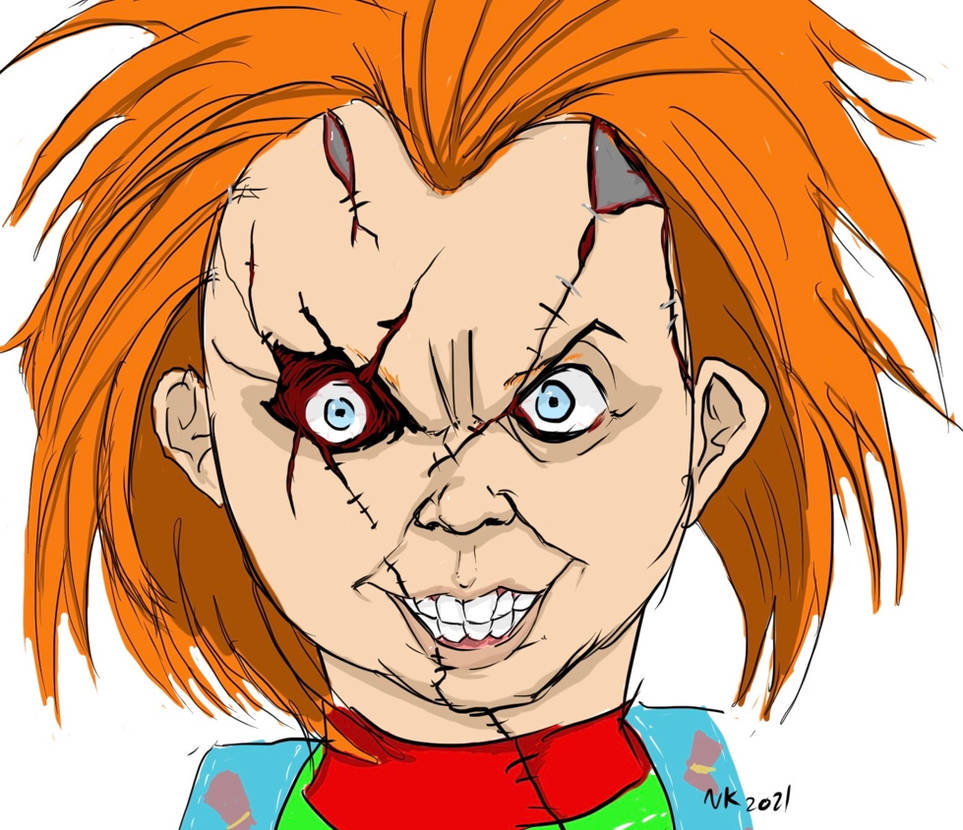 Chucky Face Color by MadnessXMedia on DeviantArt
