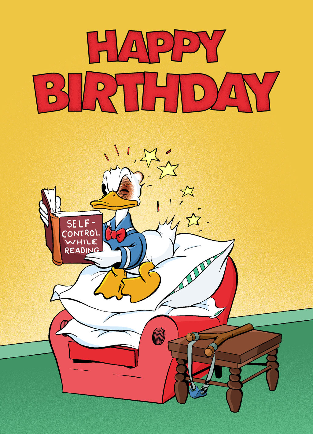 Donald Duck Birthday Card by Scara1984 on DeviantArt