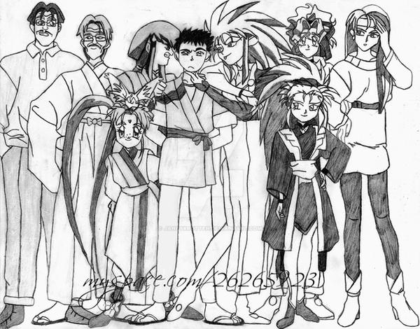 Tenchi Muyo by janeyxrotten on DeviantArt