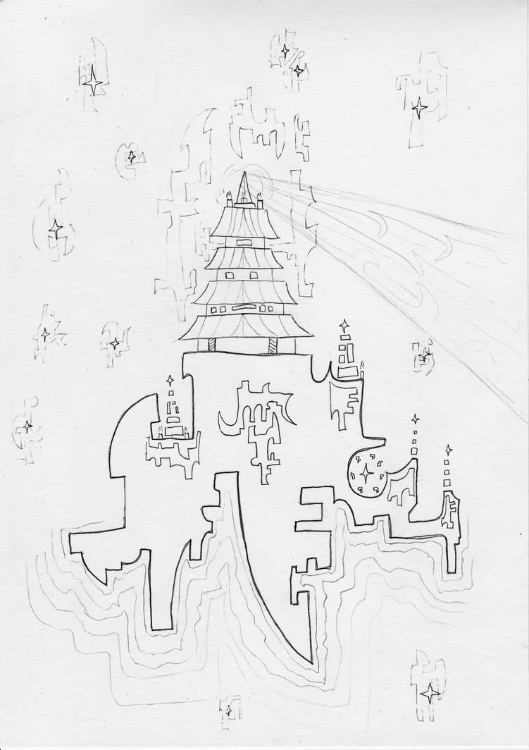 Warren Demontegue Floating Tower by deMontegue on DeviantArt