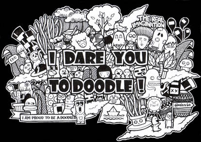 I DARE YOU TO DOODLE