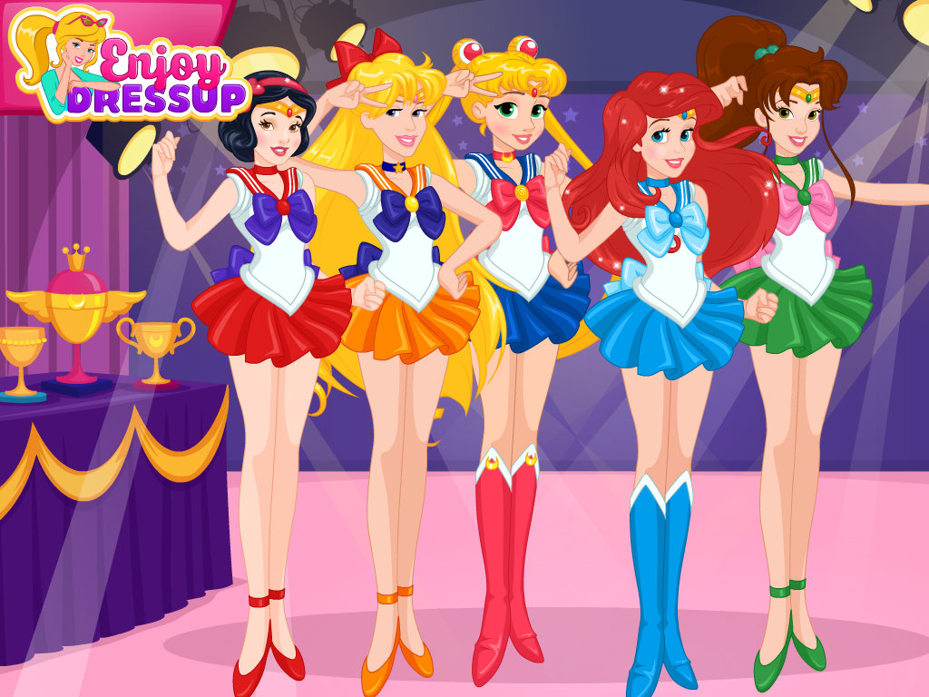 disney princess sailor moon dress up game Play free Sailor Moon Crystal Dress Up - Sailor Moon Games