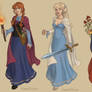 disney princesses before the game was completed 1