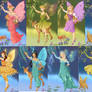 Disney princesses as FAIRIES
