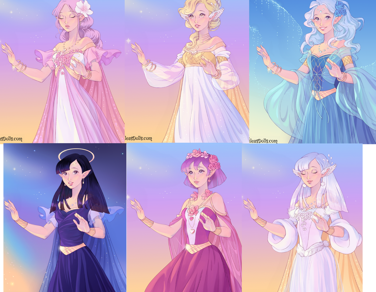 Azalea's Dress up Dolls] Edited three others together : r/DressUpGames