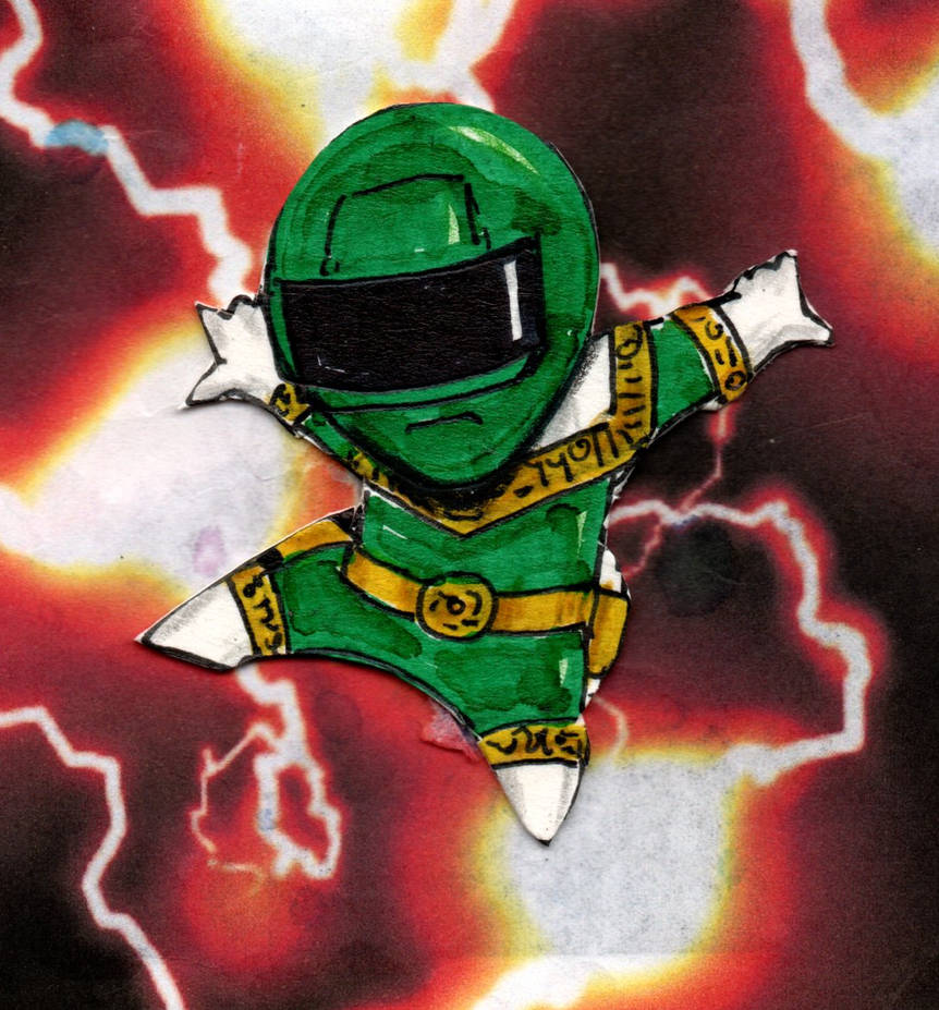 Power Rangers Zeo Green Ranger by JamaSuru on DeviantArt
