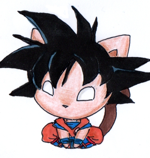 Dragon Ball - Son Goku Chibi by GSK-Desenhos on DeviantArt
