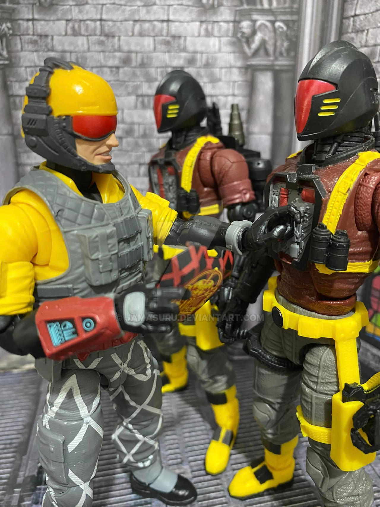 Python Patrol Tele-Viper preps B.A.T.S by JamaSuru on DeviantArt