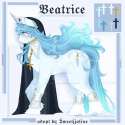 Beatrice pony auction adopt [Open] $15