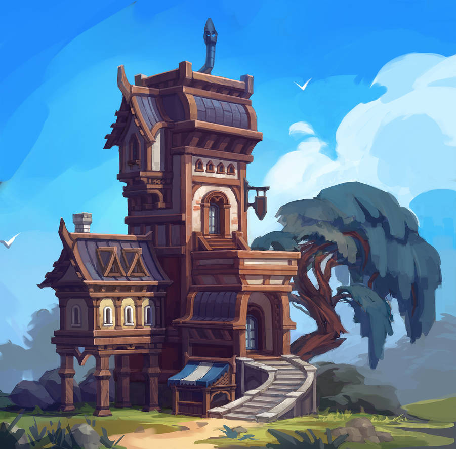 Deviantart Houses House concept by Lea1301 on DeviantArt