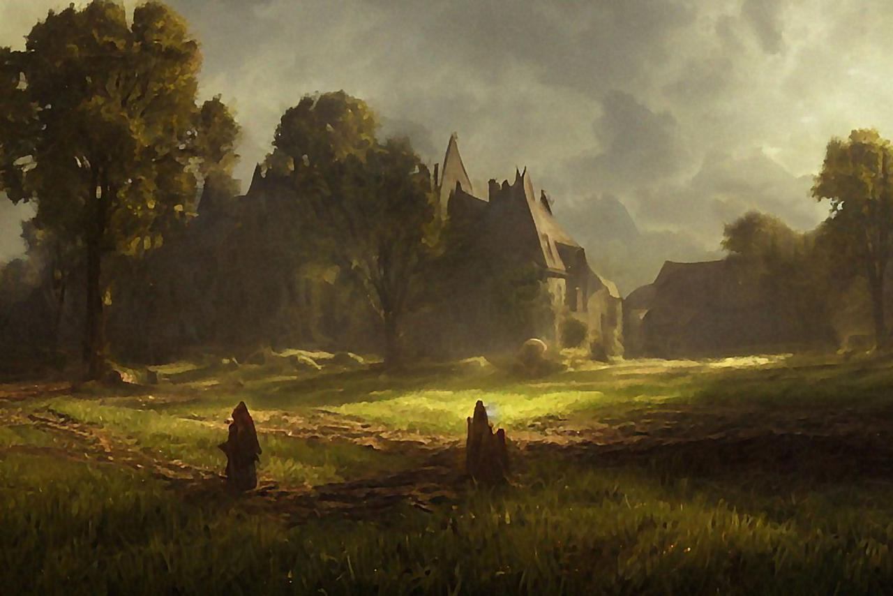 Grounds of the Manor House by Caldrail on DeviantArt