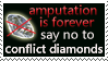 Say NO to conflict diamonds
