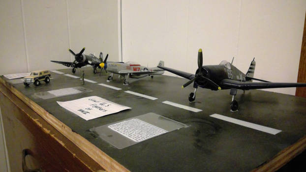 WWII Best Fighter Planes (models)