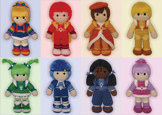 Amigurumi Rainbow Brite Color Kids